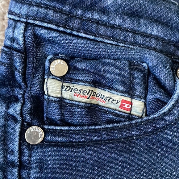 DIESEL Toddler Blue denim Jeans (2Y) - Picture 2 of 4